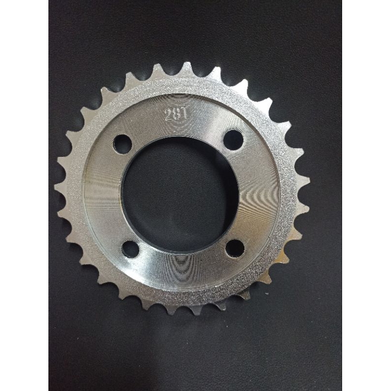 REAR GEAR 428 GRAND GEAR BLK MOTORCYCLE GRAND SUPRA X 100 PRIMA WIN THICK 428 รุ่น SSS 28 /30 /32/34