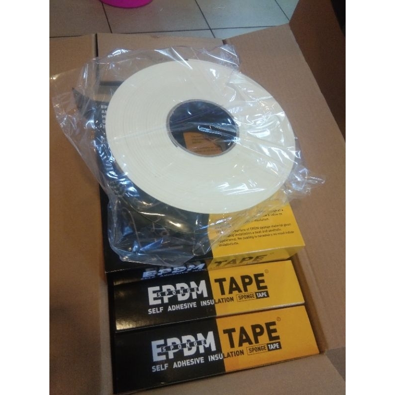 SINGLE FOAM EPDM 2" สีขาว