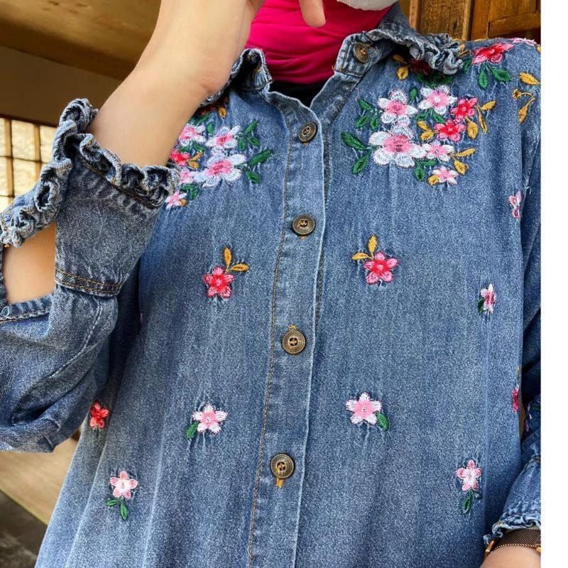 Moeslem Wear - กางเกงยีนส์ Naira Midi Dress