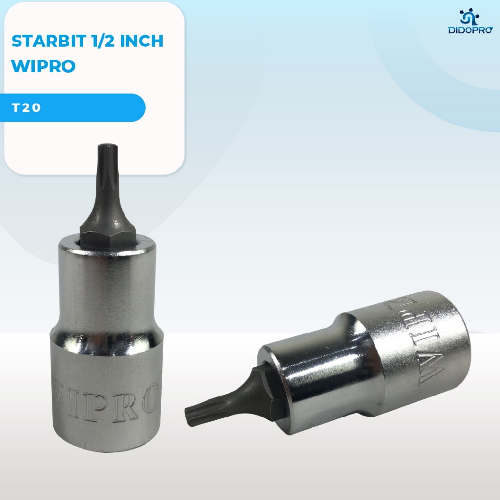 MATA Star Bit T20 T25 / Star Bit T 20 T 25 Wipro Star Socket Bit