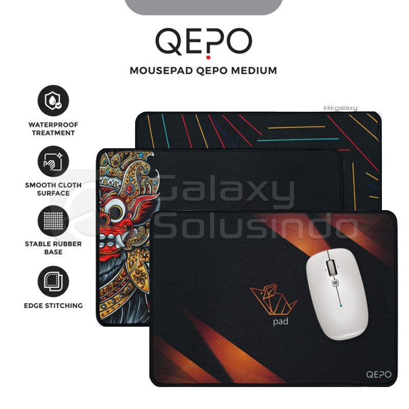 QEPO Medium Mousepad - M1 MOUSE M2 LINES M3 BARONG