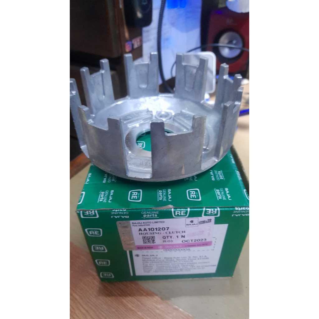 Bajaj 3 ล้อคลัทช์ที่อยู่อาศัย RE175 / RE205 / FL Spark Plug 1 & Spark Plug 2 Original - Kurnia Jaya