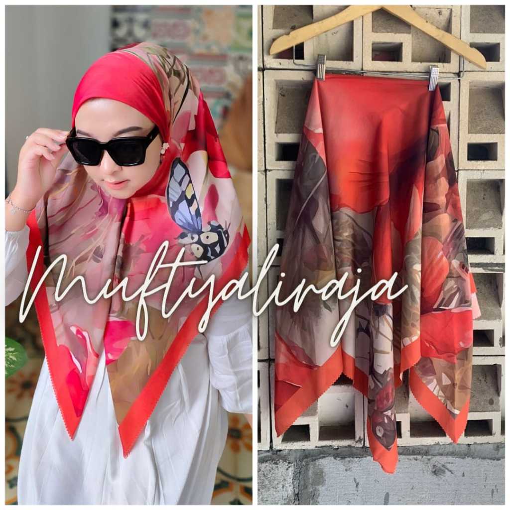 Voal HIJAB Motif RECTANGULAR Premium Voal Veil
