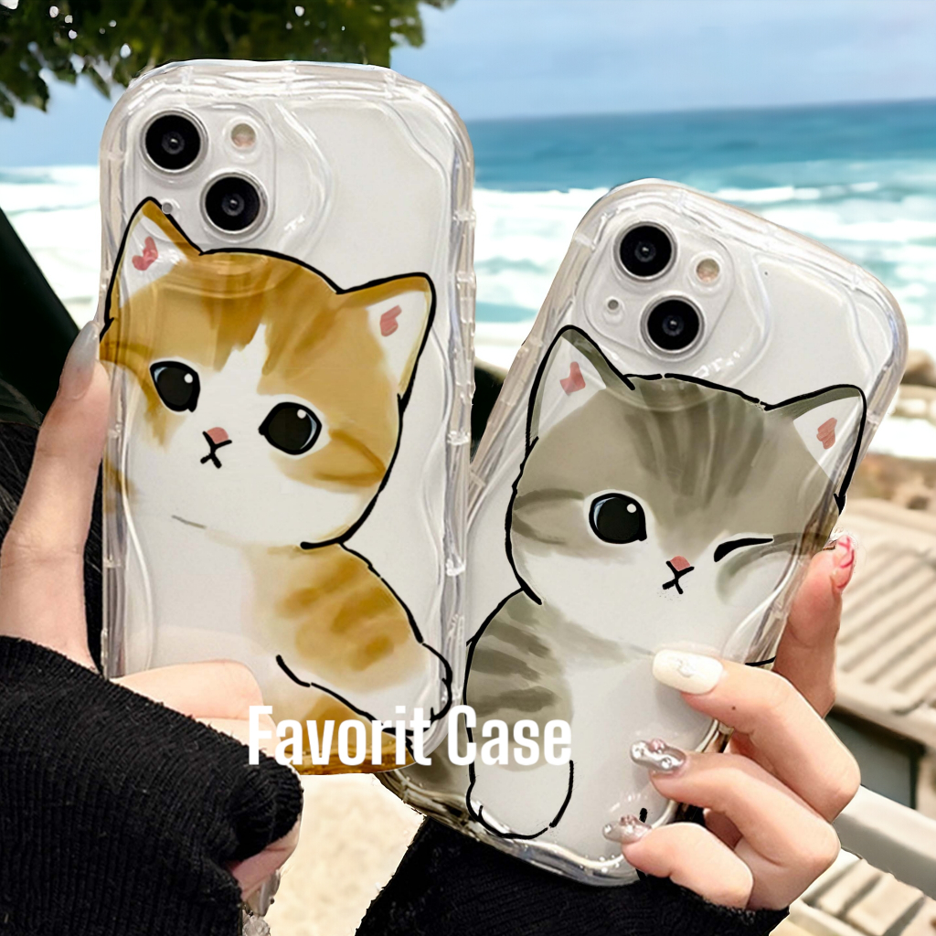 OPPO RENO 3 4 4F 5 5F 6 7 7Z 8 8T 8Z 10 Pro Lite 4G 5G Soft Case Motif 109 110 DP Cat Kitty Meow น่า