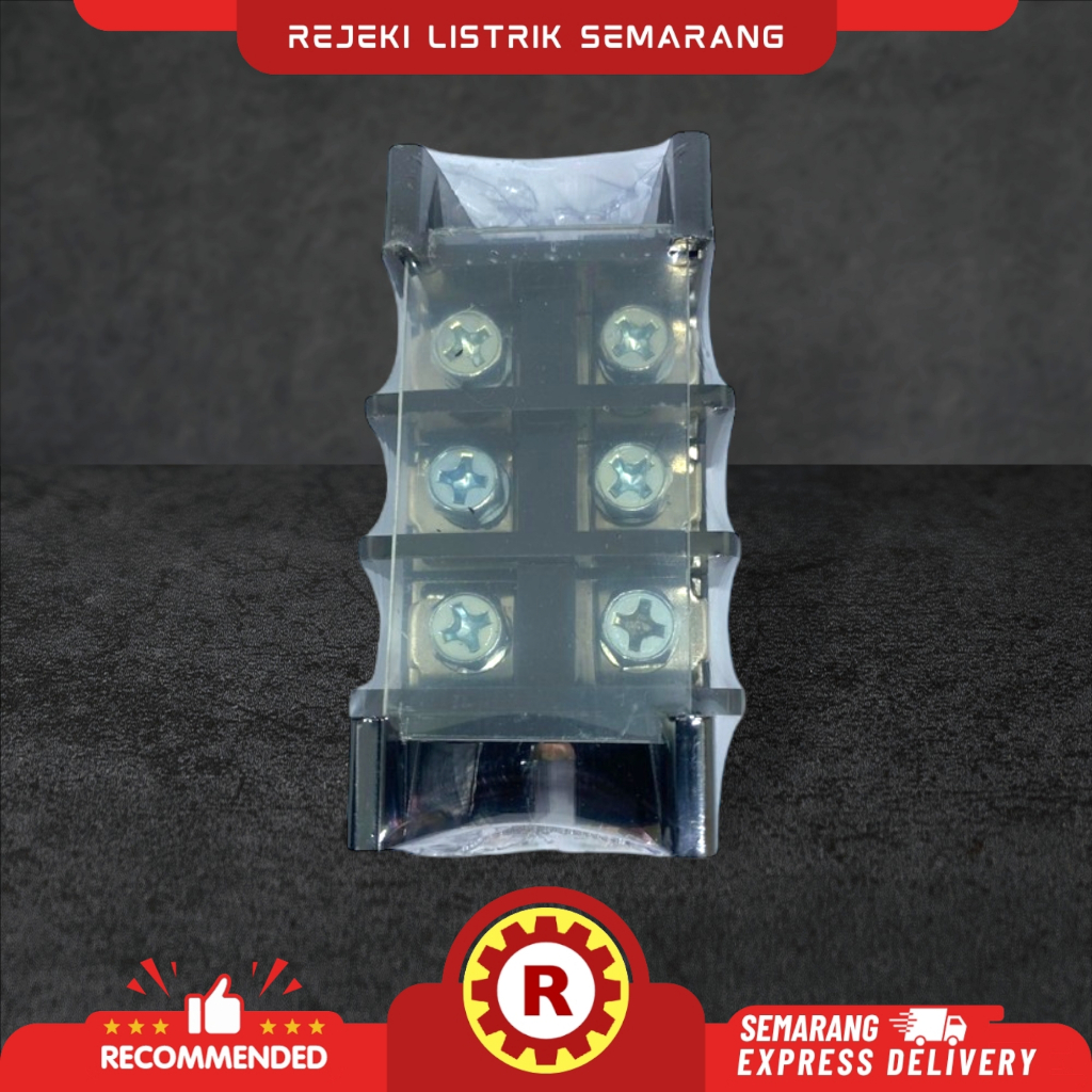 BLOCK TERMINAL, BLOCK TERMINAL, STB-100-3P INSULATOR, 100A TERMINAL, 3 POLE PUMA