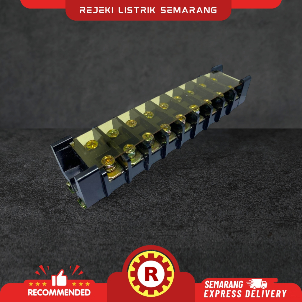 BLOCK TERMINAL, BLOCK TERMINAL, STB-100-9P INSULATOR, 100A TERMINAL, PUMA 9 POLE