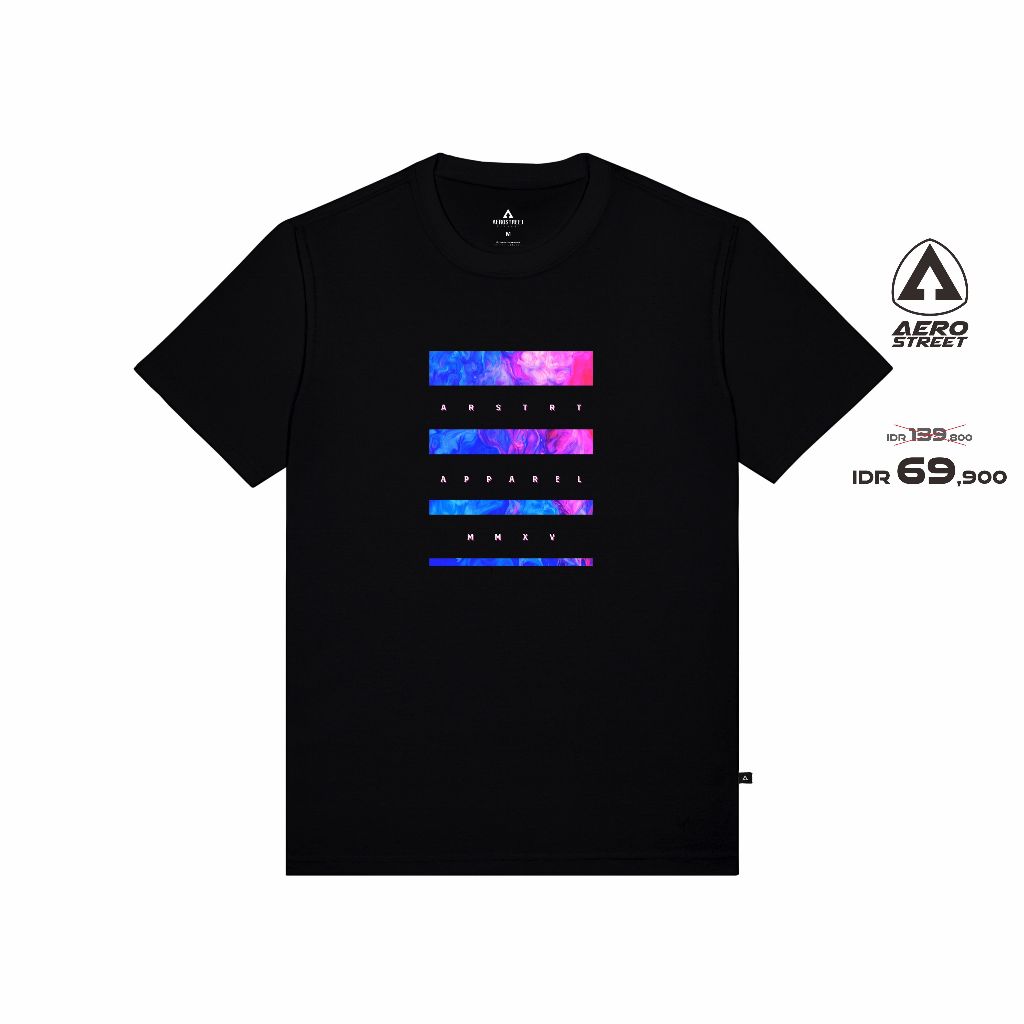 เสื้อยืด Aerostreet Zion Black Kaos AACAA