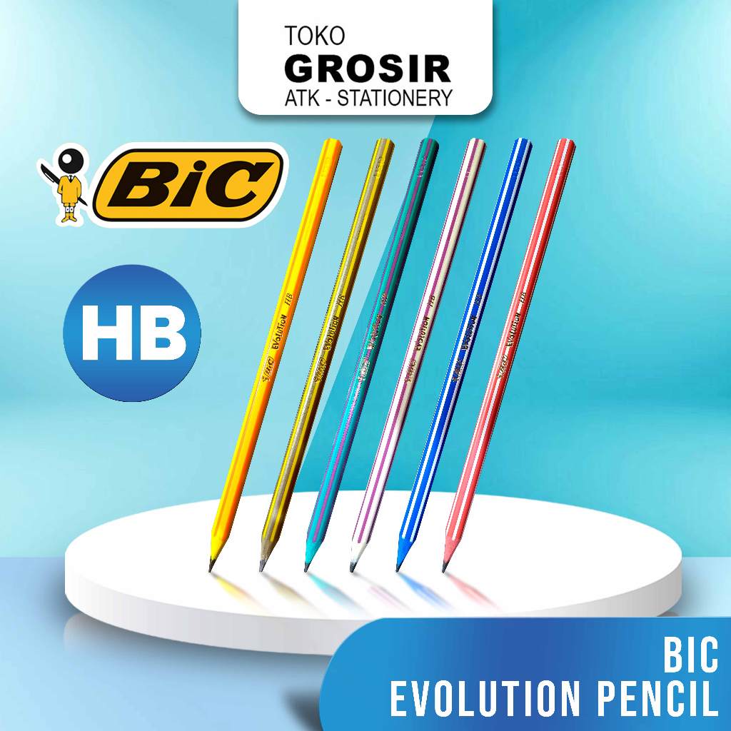 BIC Evolutions HB Pencil (1 ชิ้น) ดินสอบลาสเตอร์