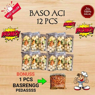 Baso aci isi 12pcs / baso Aci isi 12pcs murah / baso Aci paket 12pcs murah / boci sibakutalagi