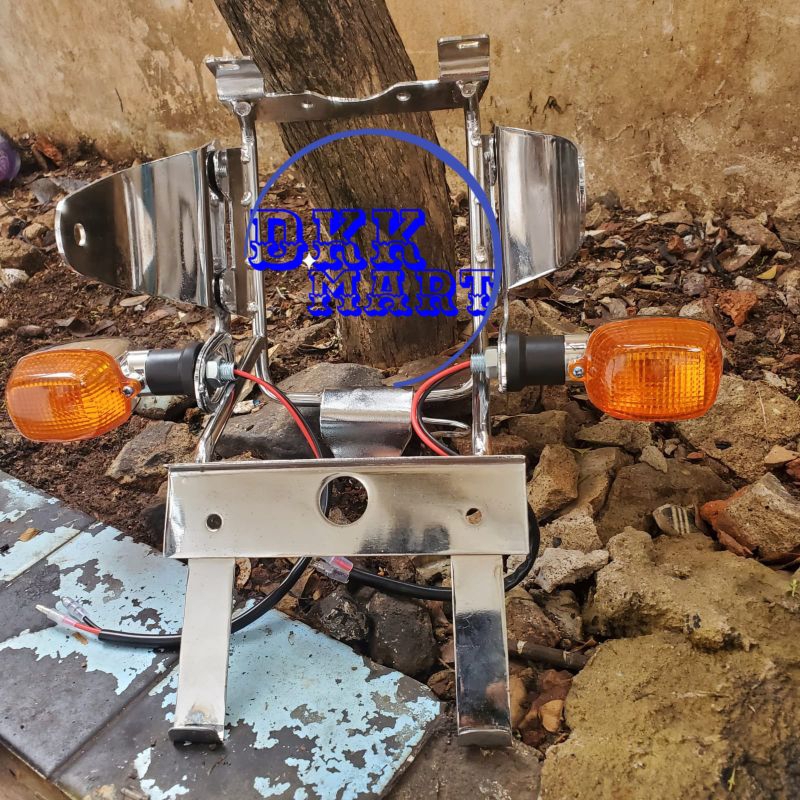 NINJA SS HEADLIGHT BRACKET PACKAGE PLUS NINJA SS TURN LIGHTS