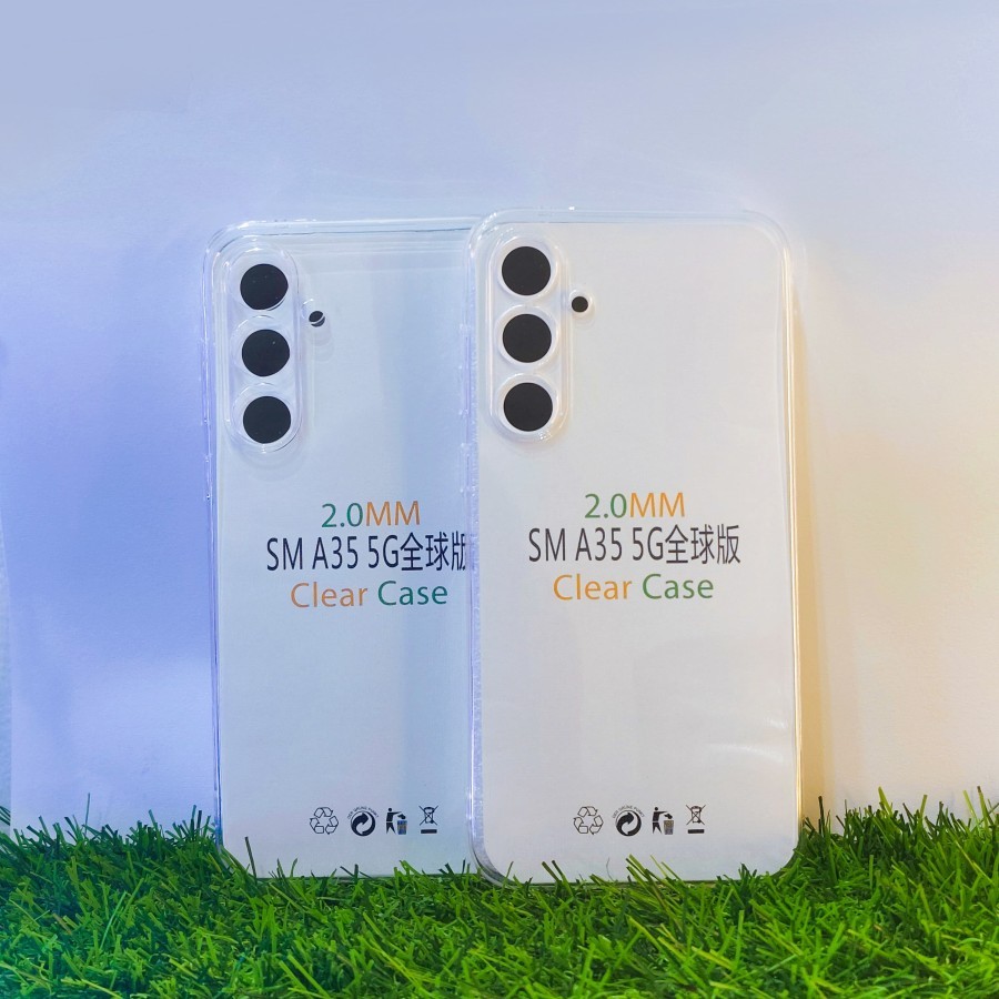 Softcase Premium Clear Case 2MM Tanstarant Bening Samsung A35 5G