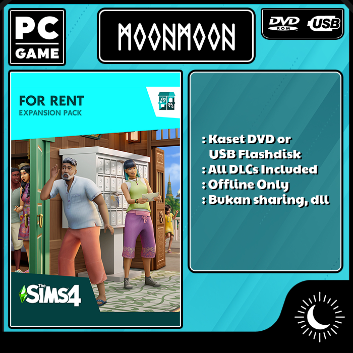 เกม The Sims 4 Deluxe Edition Base Game + All Packs &amp; Kits Game PC แล็ปท็อป