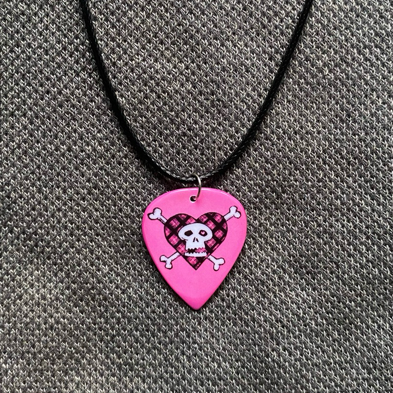 (ตอนที่ 3) PICK GUITAR NECKLACE BRACELET PICK GUITAR NECKLACE BRACELET GUITAR PICK 03