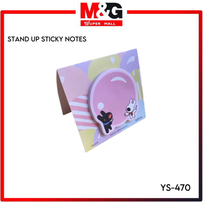 M&G Sticky Notes 2x2 นิ้ว / Sticky Notes ET LISA YS-470