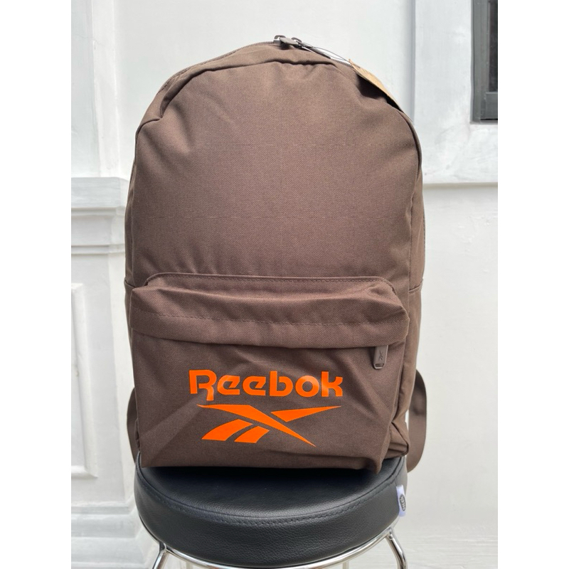 Reebok กระเป๋าเป้สะพายหลัง REEUBBP234Z VECTOR S BROWN BACKPACK BAG REEBOK ของแท้