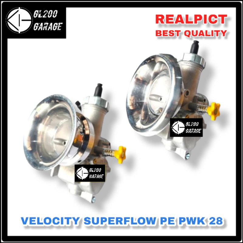 VELOCITY คาร์บอน FUNNEL SUPERFLOW PE PWK 28