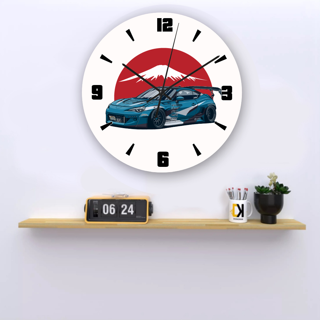 KARIMAKE JDM นาฬิกาแขวน TOYOTA FT86 GT86 FT 86 GT 86 นาฬิกายานยนต์
