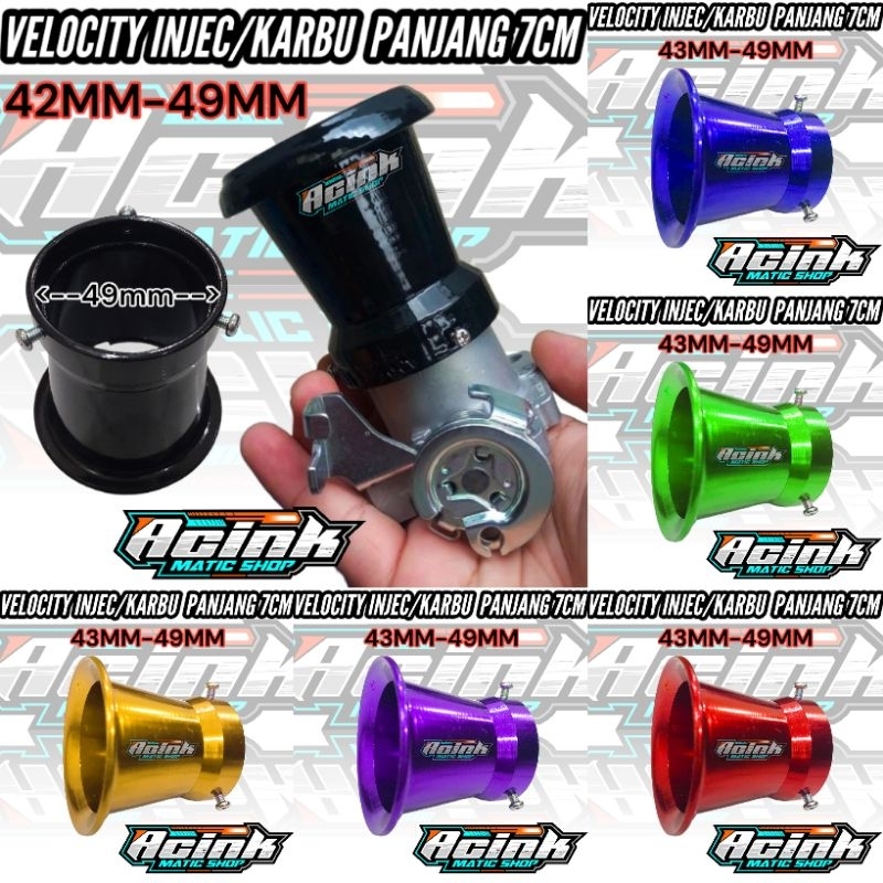 Velocity เรือนปีกผีเสื้อ TB Standard Beat Vario 125 150 Scoopy Downdraft 24 26 28 30 32 34