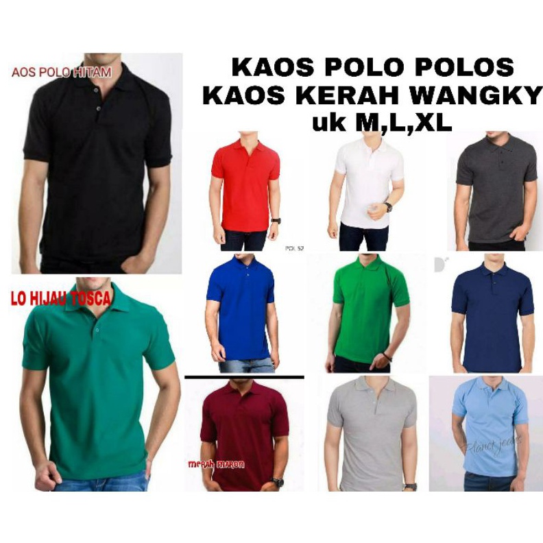 ART R67V PLAIN POLO SHIRT WANGKY COLLAR POLO SHIRT เสื้อเชิ้ตผู้ชาย