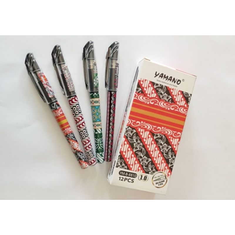 ปากกาหมึกเจล Yamano Batik GP 8810