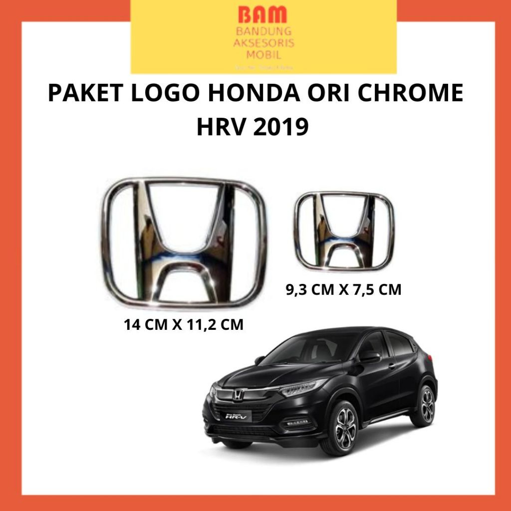 Honda ALL NEW HRV 2019 แพ ็ คเกจรถ EMBLEM MODEL ORI CHROME SE