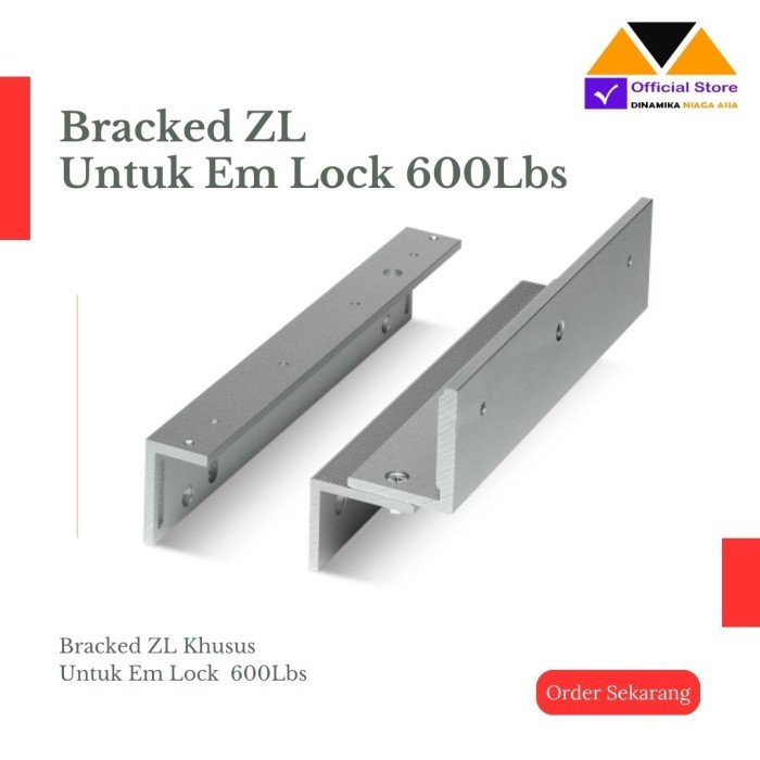 Zl Electro Magnetic Lock Bracket 600 ปอนด ์ EM Lock Bracket 600 ปอนด ์