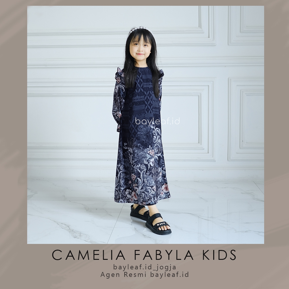 CAMELIA FAMYLA KIDS DRESS By Bayleaf.id