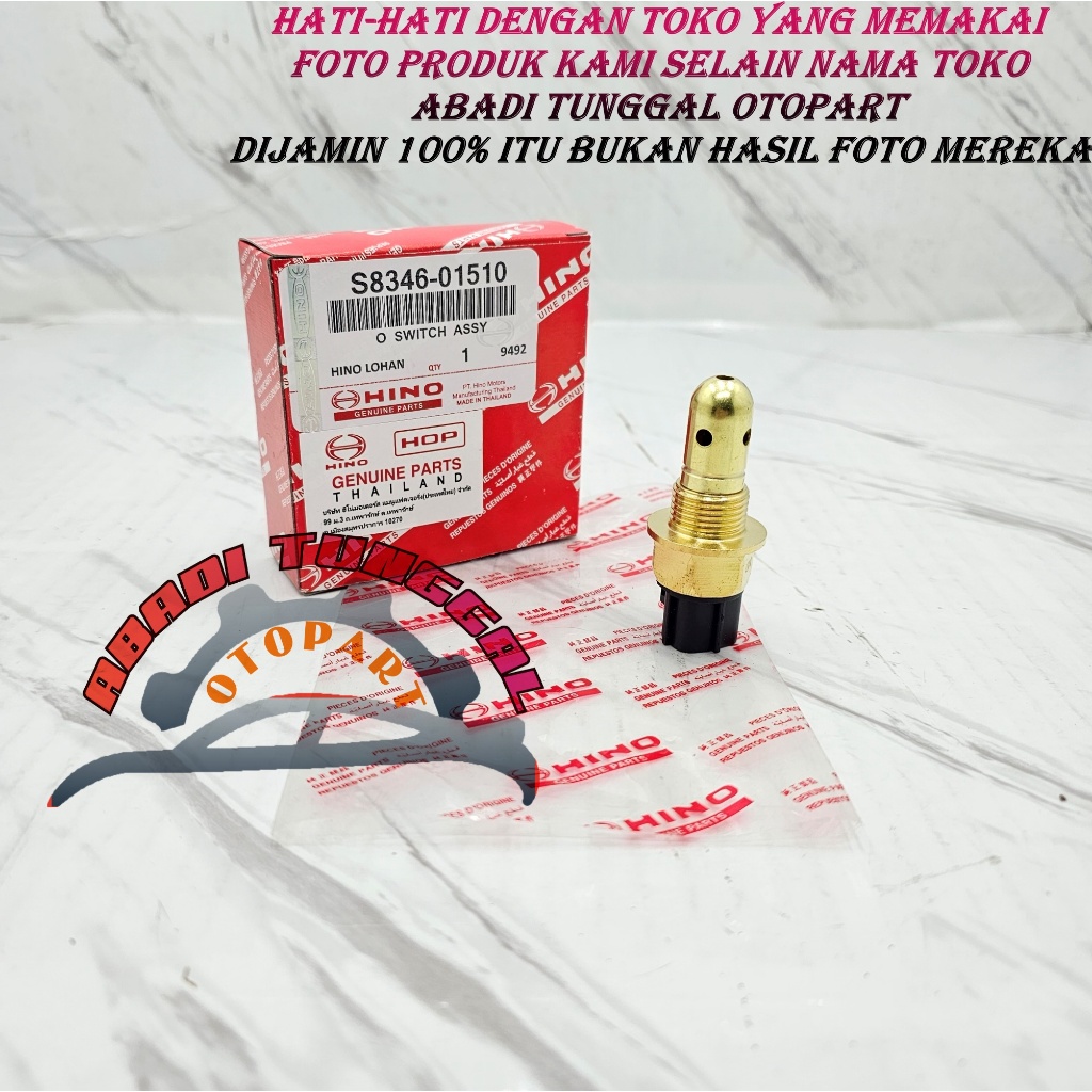 HINO LOHAN 500 FM260TI เซ็นเซอร์เรดาร์ S8346-01510 LOHAN 206TI