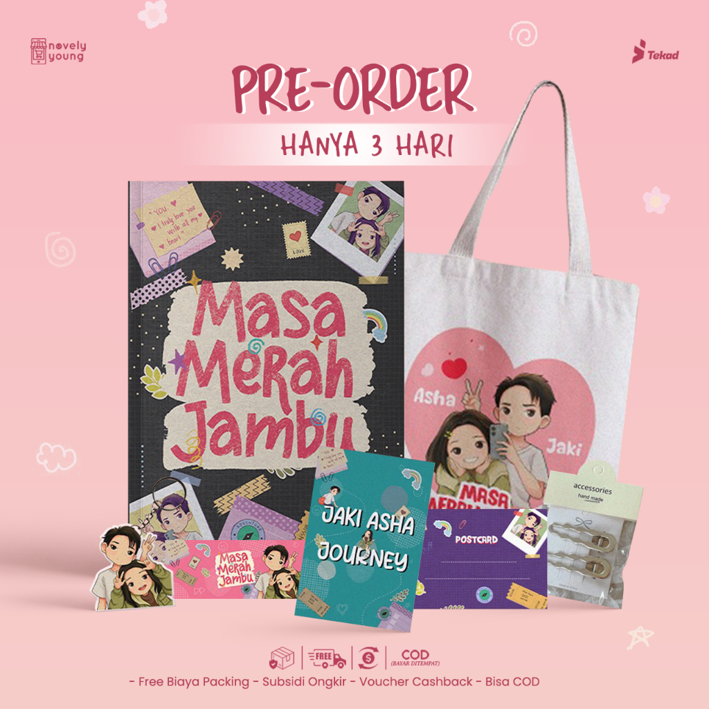 Merah Novel Time Pink - PinkyyMerryy - Tekad x Akad - ค่าธรรมเนียมบรรจุฟรี