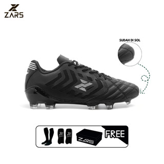 Zars - Sepatu Bola Evo Infinity V2 FG Black/White Original