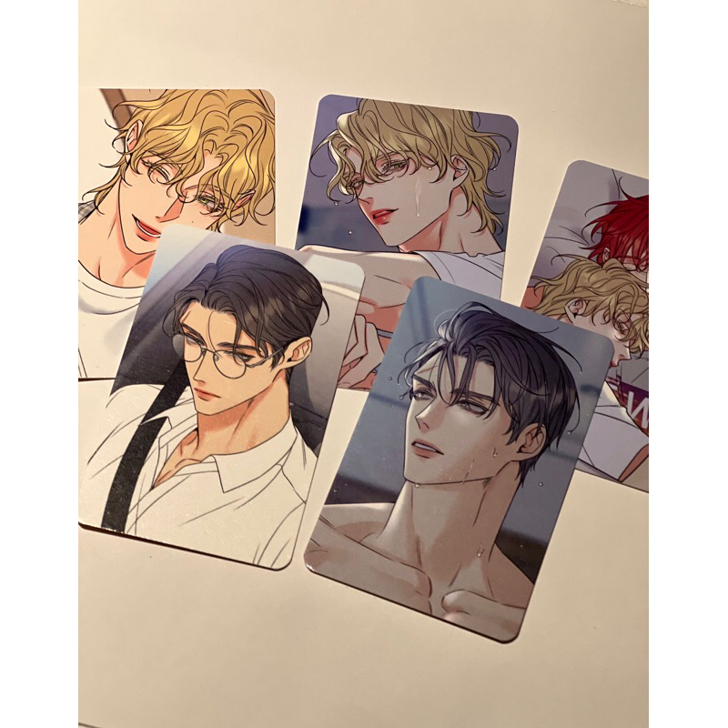 Photo Photo Photocard PC Honey Trouble . Blue Morak BL Manhwa Webon