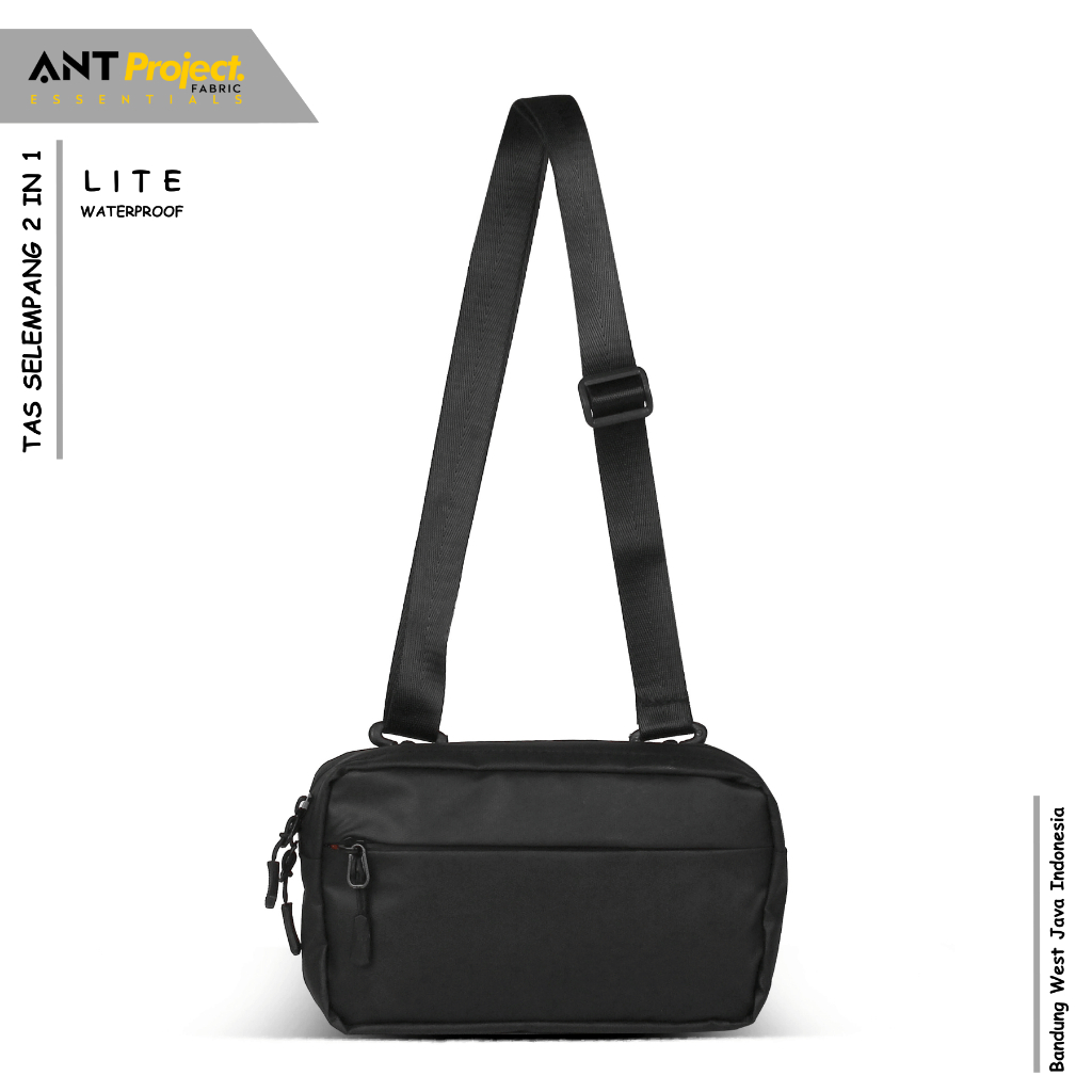 ANT PROJECT - กระเป๋าสะพายกันน้ํา 2 in 1 LITE - กระเป๋าคลัทช์ลําลอง