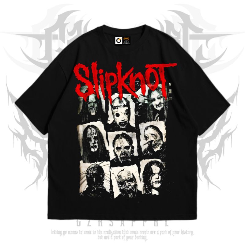 เสื้อยืด Slipknot Gzrs | เสื้อเชิ้ตโอเวอร์ไซส์ Slipknot