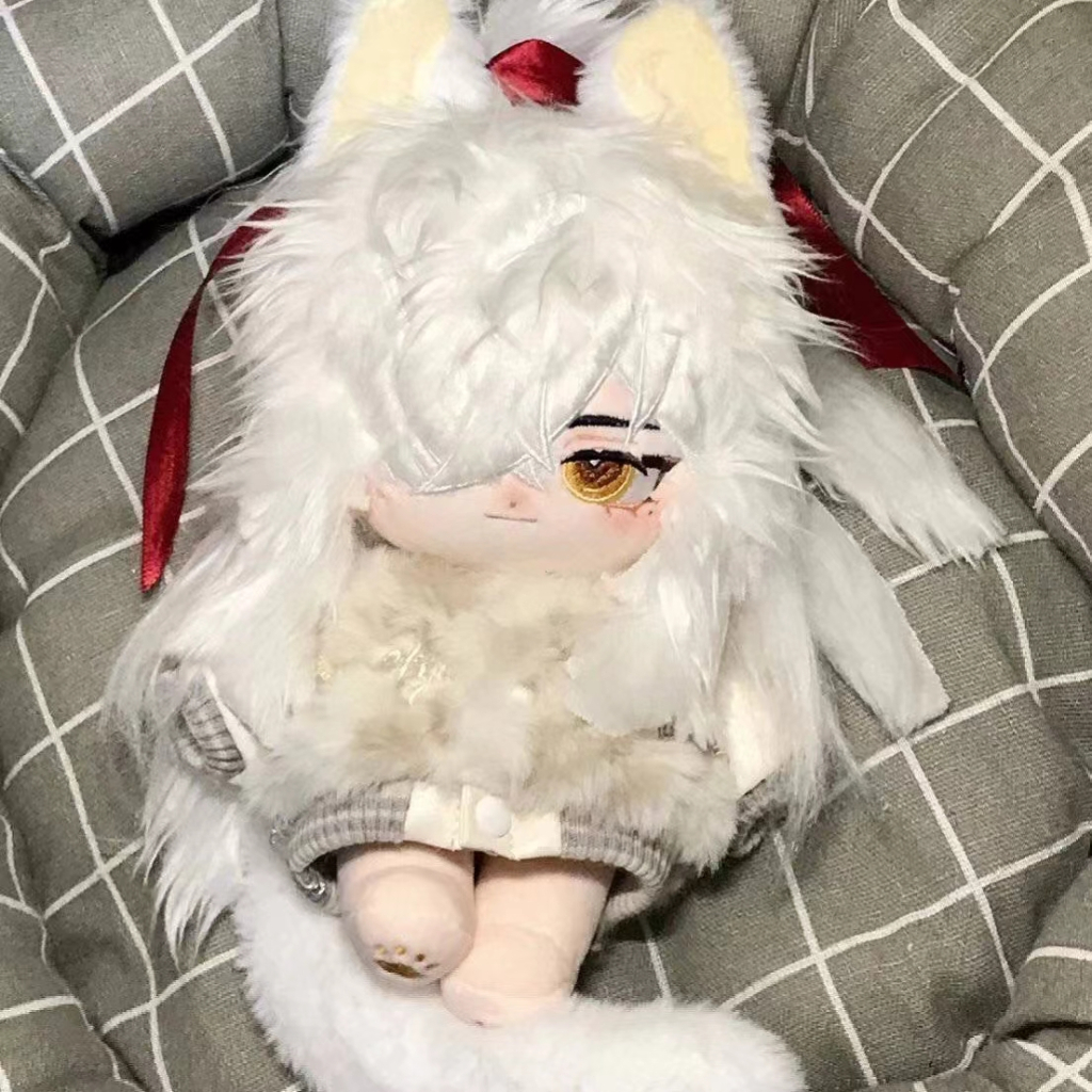 ตุ๊กตา jingyuan honkai ตุ๊กตารางดาว hsr ตุ๊กตา jingyuan 20 ซม. jingyuan - whitejing