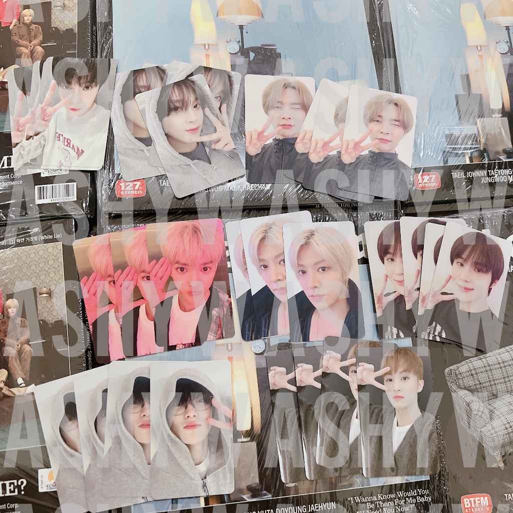 - NCT 127 Winter Special Single Album - Be There For Me POB Interasia - Taeyong Johnny Yuta Doyoung 