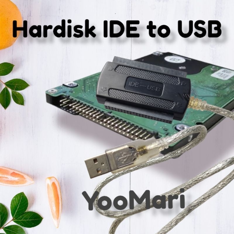 ตกลง!! IDE ATA PATA ฮาร์ดไดรฟ์ตัวแปลง USB CD-ROM PC HDD แล็ปท็อป Ds3