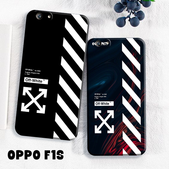 เคสโทรศัพท์ HP - Oppo F1S - เคสโทรศัพท์ - Oppo F1S - External_acc - Off White Wallpaper Motif Case -