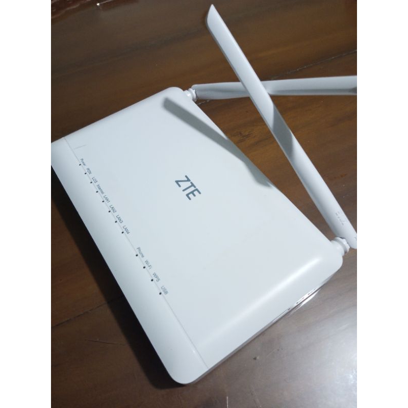 Hijau Zte F670L เราเตอร์ WIFI ONT GPON โมเด็มพอร์ตสีเขียว