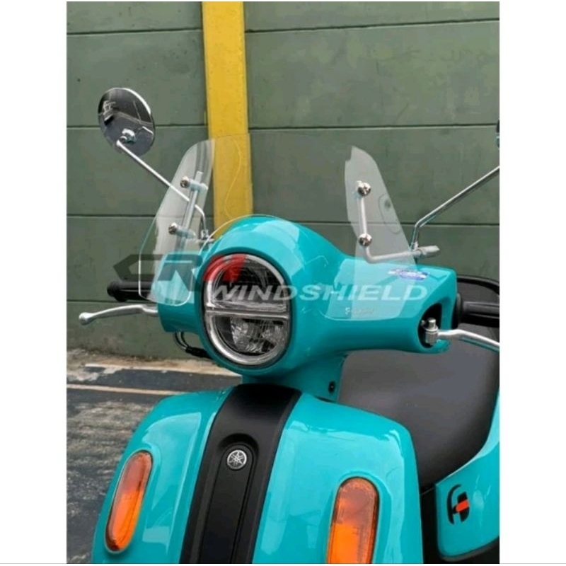 Winshield visor fazzio อะคริลิค 3 mali clear mini classic รุ่น