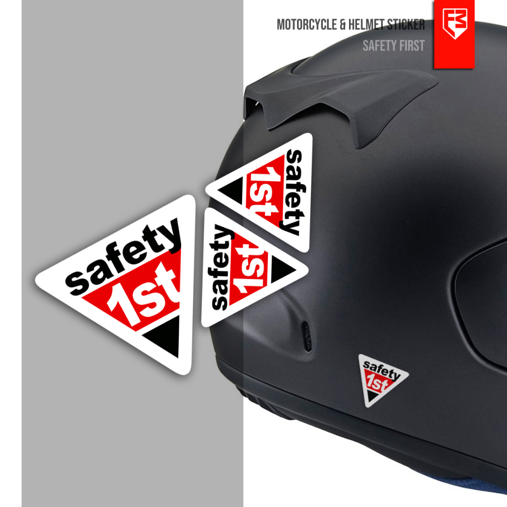 Safety First Sticker หมวกกันน็อคมอเตอร์ไซค์ nmax aerox beat pcx adv stylo