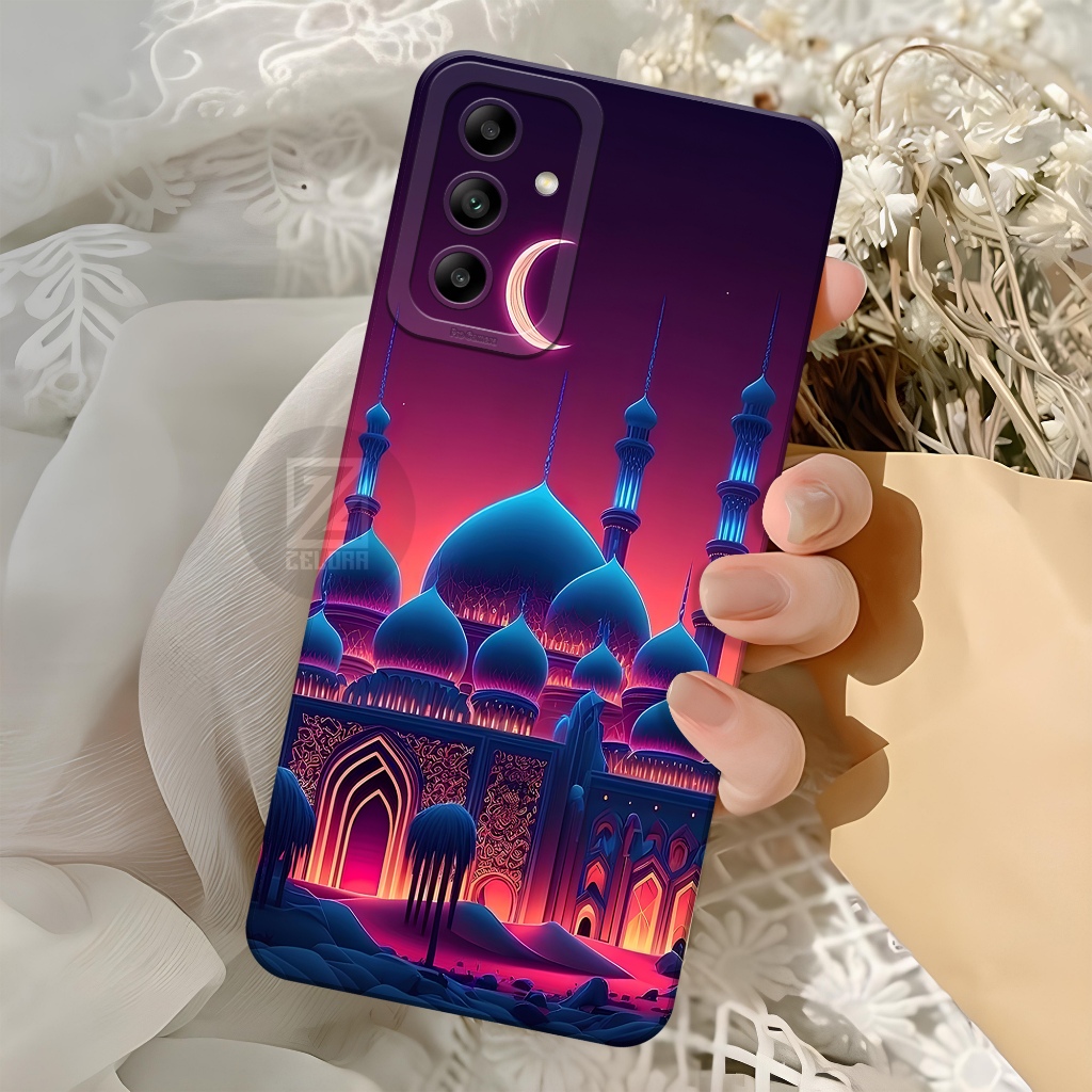 HP Samsung Galaxy A04S Softcase - Pro Camera Silicone - เคส Samsung Galaxy A04S - เคสมัสยิด - เคส Sa