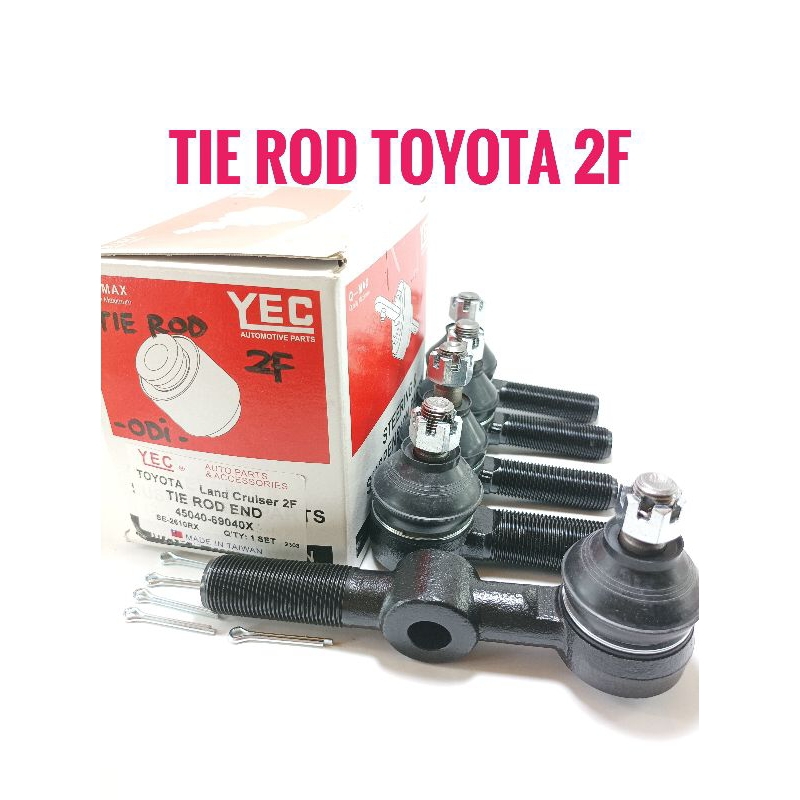 Tie Rod End Toyota Landcruiser 2F Tie Rod Toyota FJ40 ยี ่ ห ้ อ YEC ไต ้ หวัน