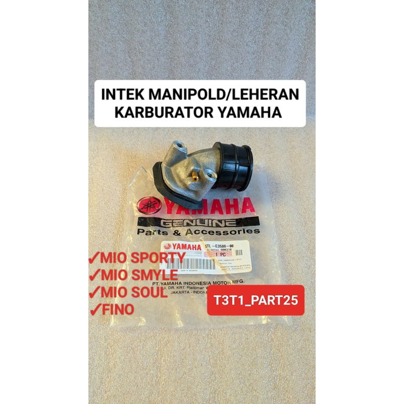 Intek manifold (5TL) คอคาร์บูเรเตอร์ Mio sporty/Mio smyle/Mio soul/fino