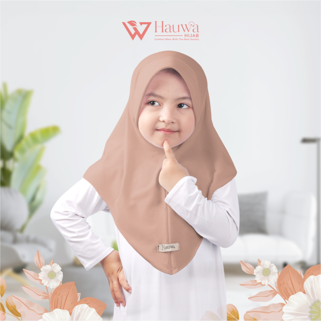 HAUWA Kids - Bergo Azela Children 6 ถึง 10 ปี