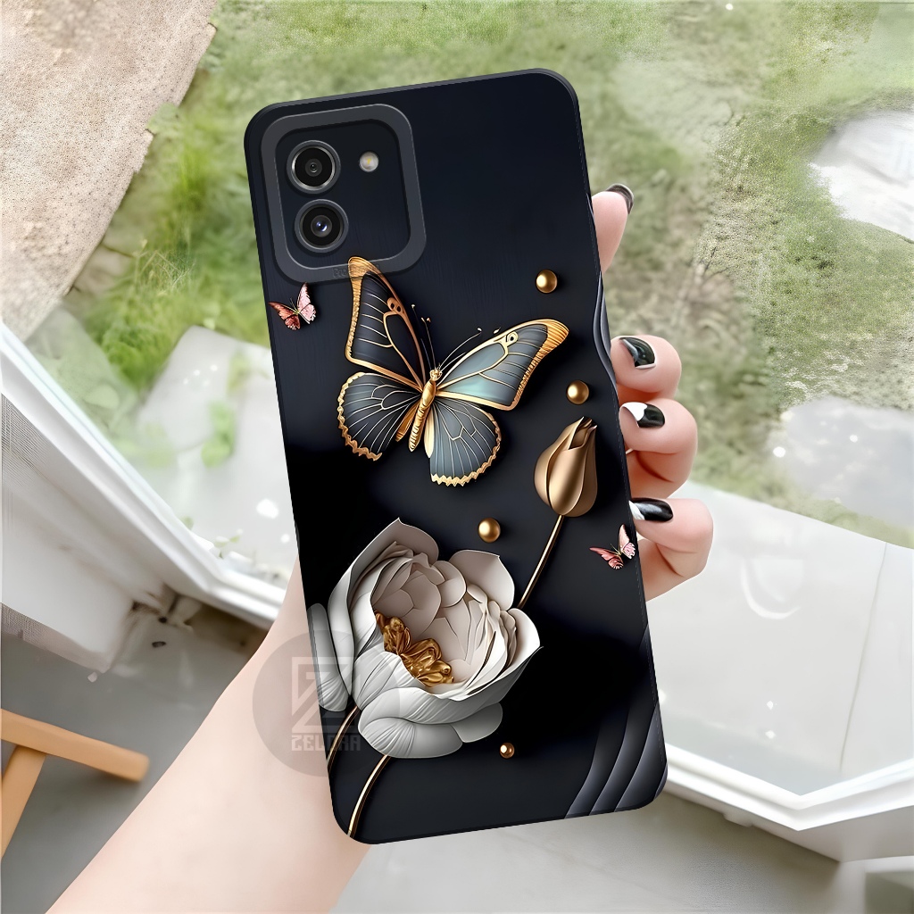 เคส Samsung Galaxy A03 ล่าสุด - เคสดอกไม้แฟชั่น - Samsung Galaxy A03 Softcase - เคส Samsung Galaxy A