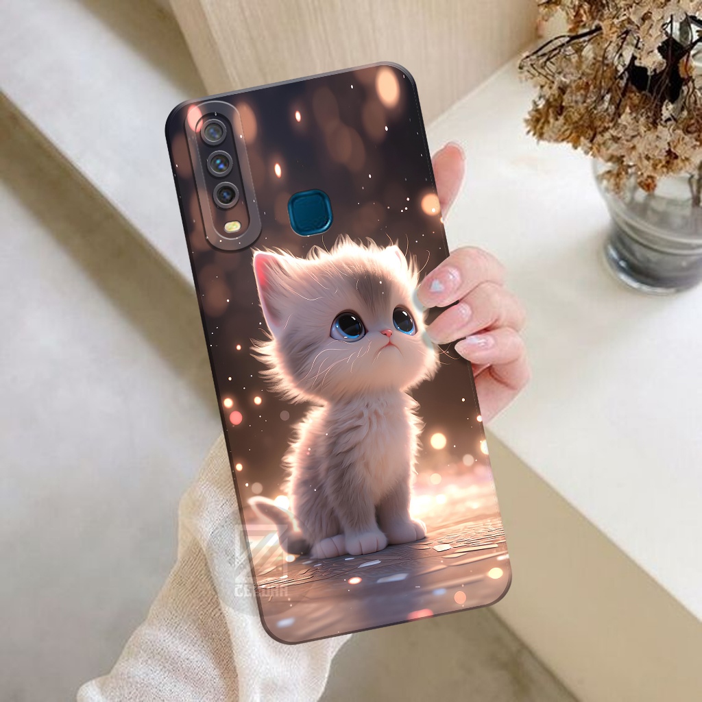 เคส HP Vivo Y17 Y15 Y12 - Vivo Y17 Y15 Y12 Phone Case - Fashion Cat Case - Pro Camera - Vivo Y17 Y15