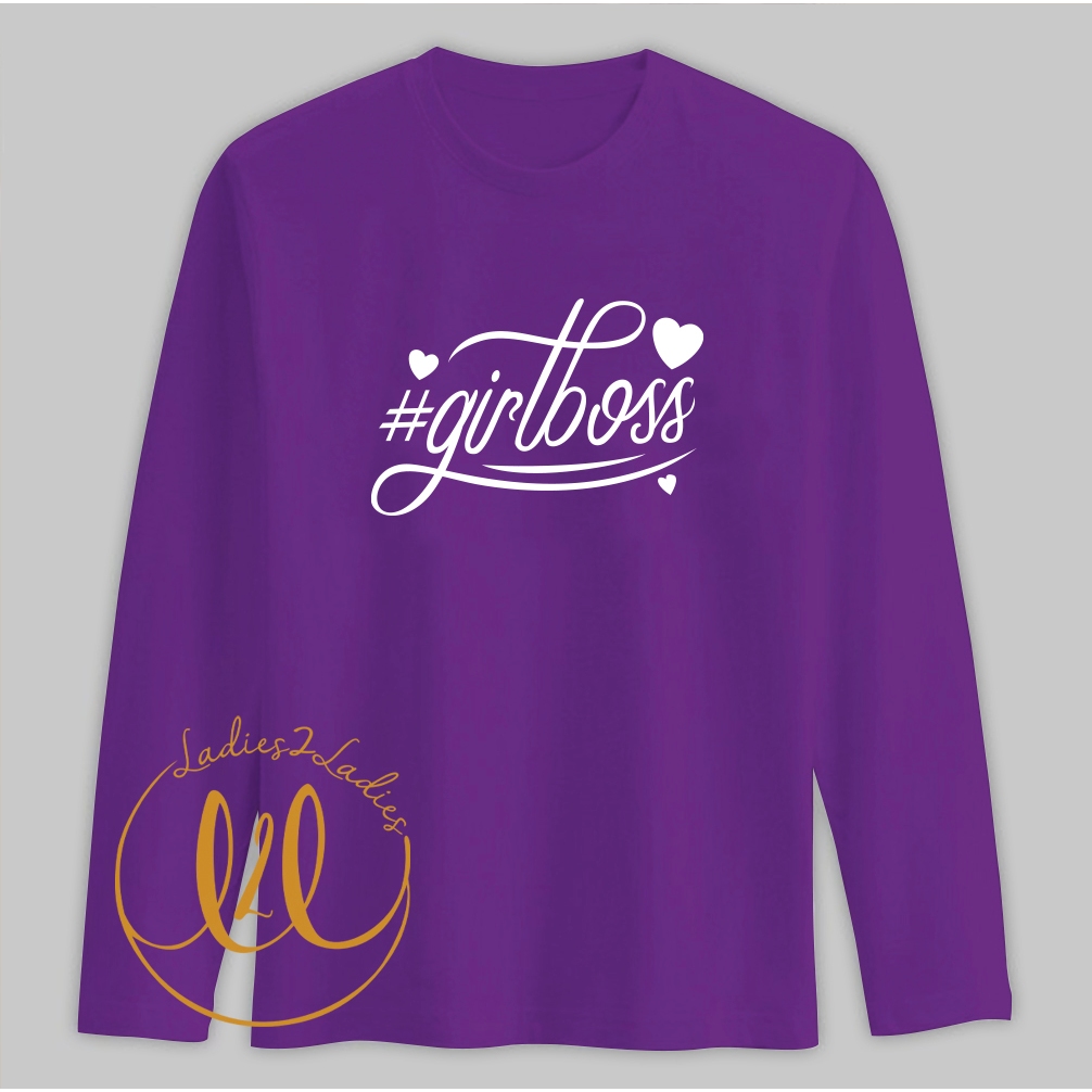 เสื้อยืดแขนยาว Your Girl Boss / เสื้อยืด Girl Boss