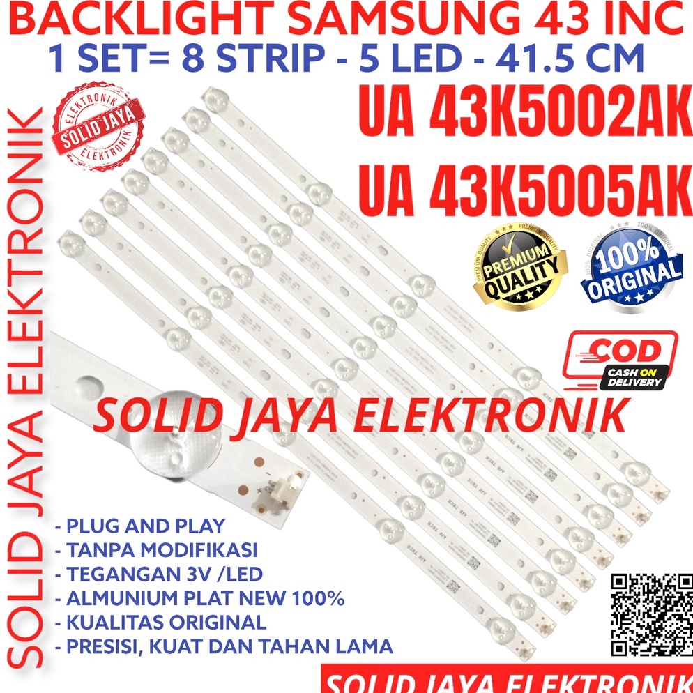 พร้อมส่ง SAMSUNG 43 INC LED TV BACKLIGHT UA 43K52 43K55 UA43K52 UA43K55 UA43K52 UA43K55 AK 5K BL LAM