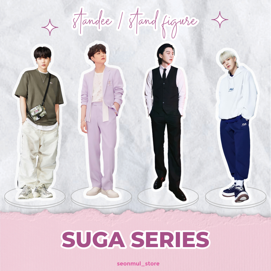 STANDEE SUGA BTS / ขาตั้งฟิกเกอร์ BTS SUGA / STANDEE PUMA / AGUSTD AGUST DDAY D-DAY D-DAY D DAY