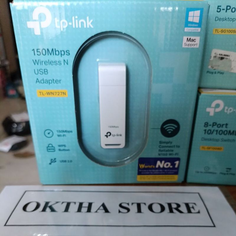 TPLINK TL-WN727N TPLINK Wireless N อะแดปเตอร์ USB TL-WN727N